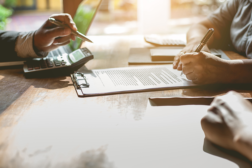 Commercial property inspection after a large loss event